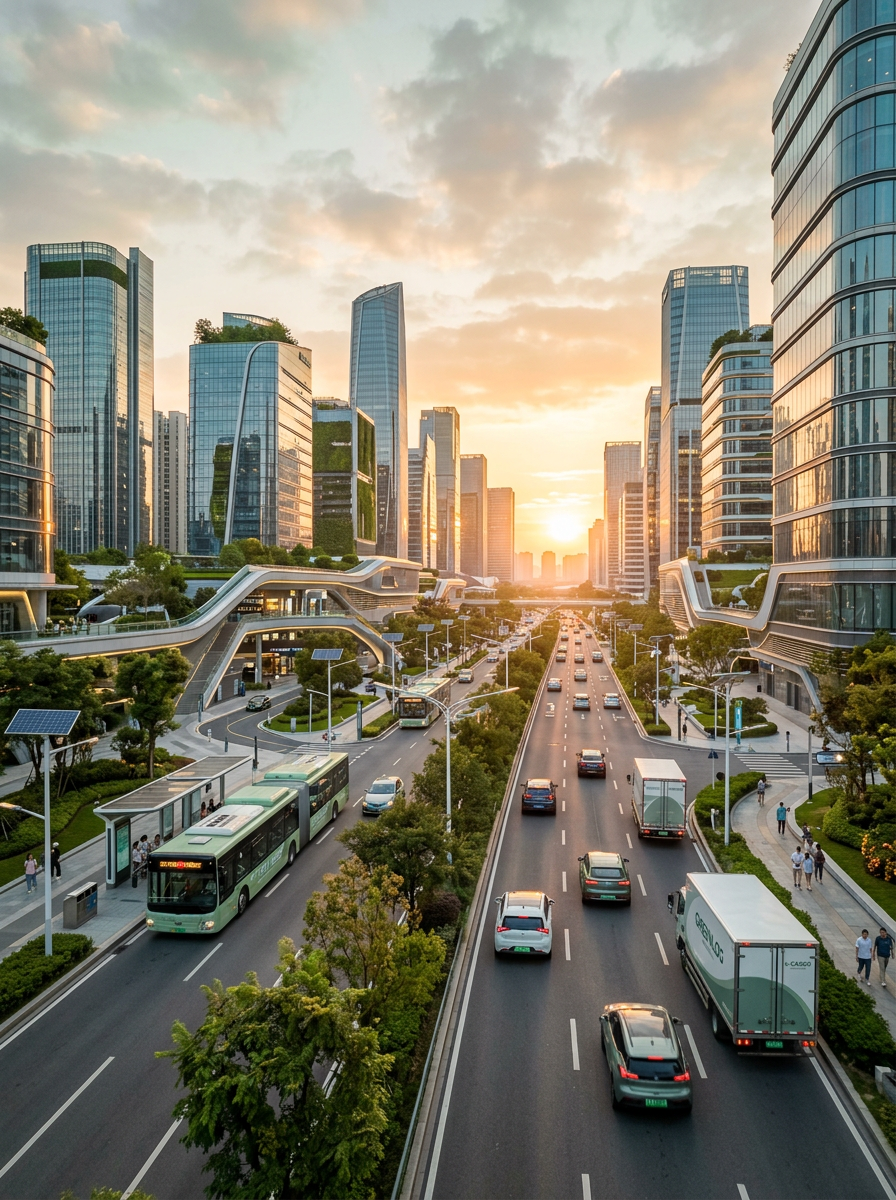 Electric transportation and sustainable fleet future